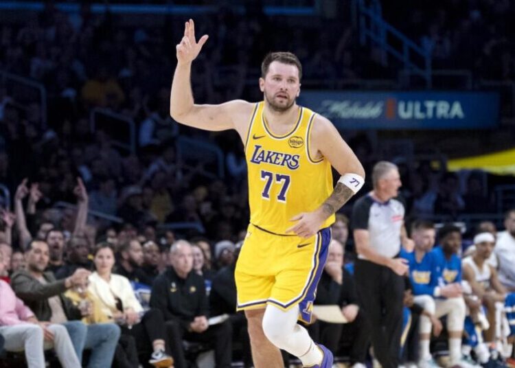 Luka Doncic makes Lakers history with 44-point effort in win over Pacers