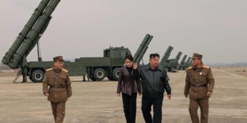 North Korean leader Kim observes test of rocket launch systems