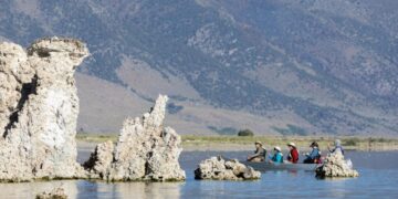 Mono Lake water levels are well below what’s required. Now some want L.A. to tighten its tap