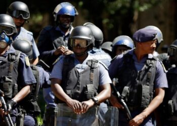 South Africa arrests 12 senior police officers on suspicion of corruption