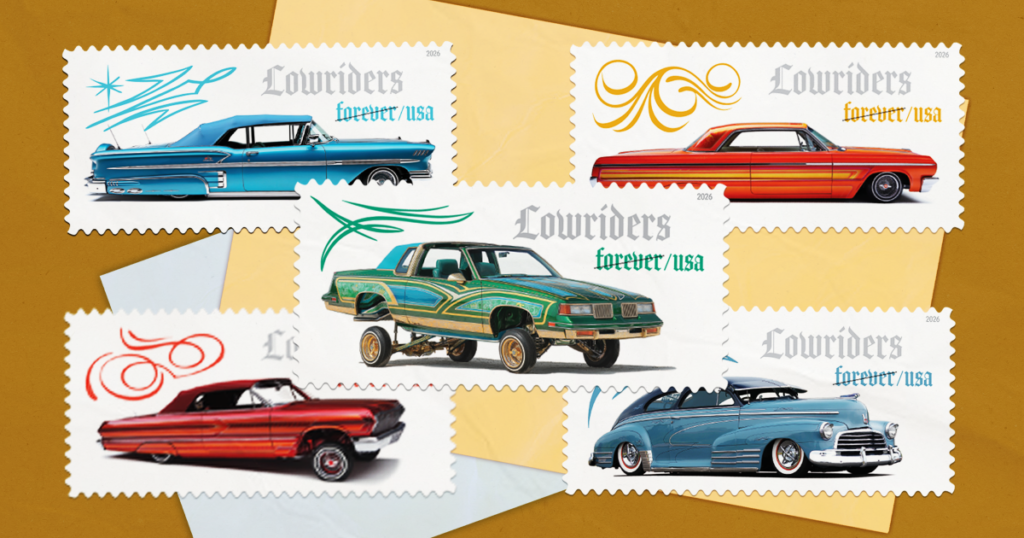 U.S. Postal Service honors lowrider community in new forever stamp collection