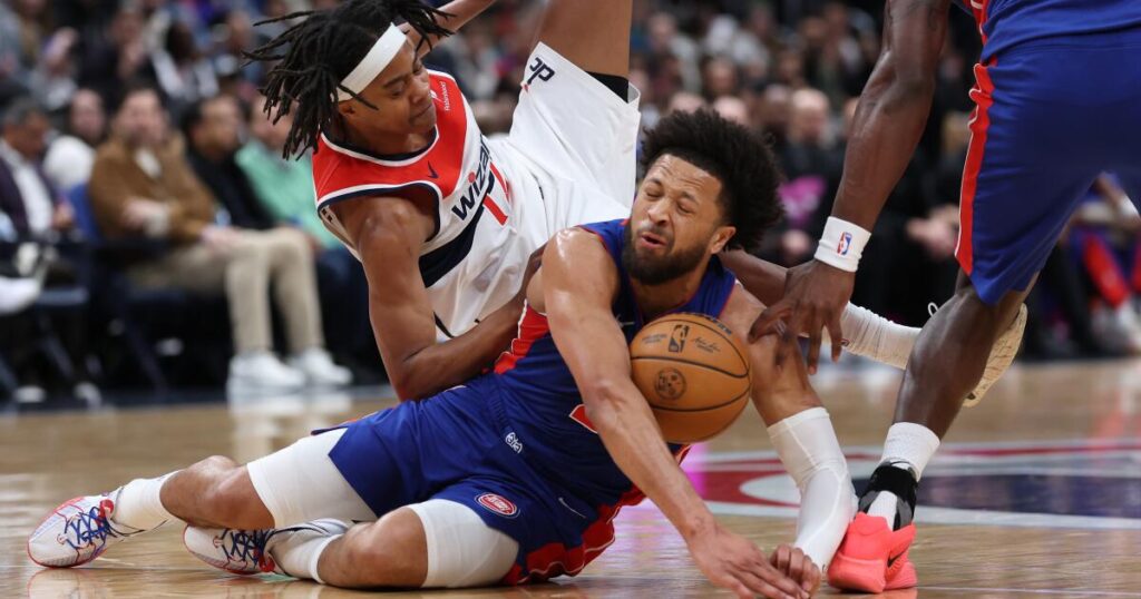 Pistons star Cade Cunningham will miss at least two weeks with collapsed lung