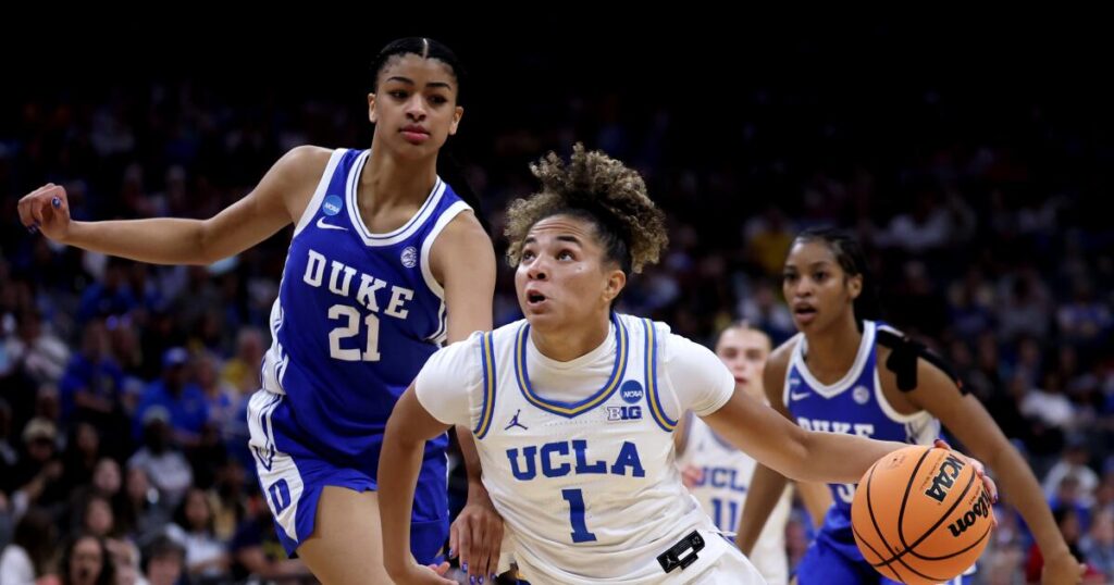 UCLA women battle through adversity to defeat Duke and reach the Final Four again