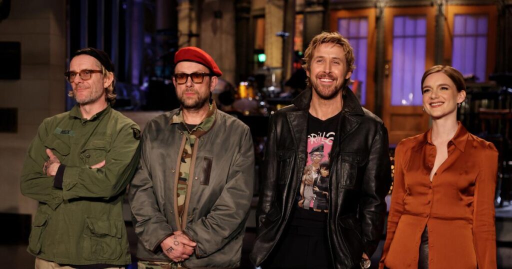 ‘SNL’ leaned into Ryan Gosling’s giggles in his fourth stint as host