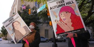 9 accused of antifa ties are convicted — 8 on terror charges —  in shooting at Texas ICE center