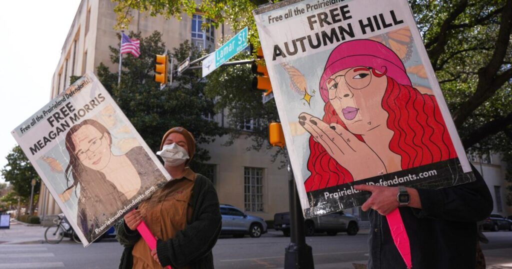 9 accused of antifa ties are convicted — 8 on terror charges —  in shooting at Texas ICE center