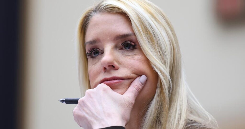 Atty. Gen. Pam Bondi subpoenaed to answer questions from Congress about the Epstein files