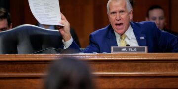 Senate Republicans join Democrats in grilling Noem over ICE shooting deaths