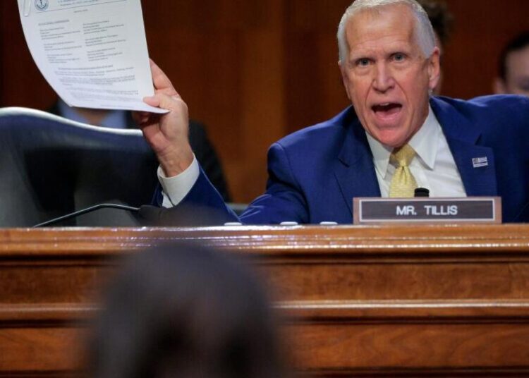 Senate Republicans join Democrats in grilling Noem over ICE shooting deaths