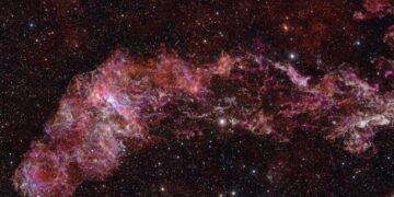 Swirling beauty of the Milky Way galaxy’s heart is captured in a new telescope picture