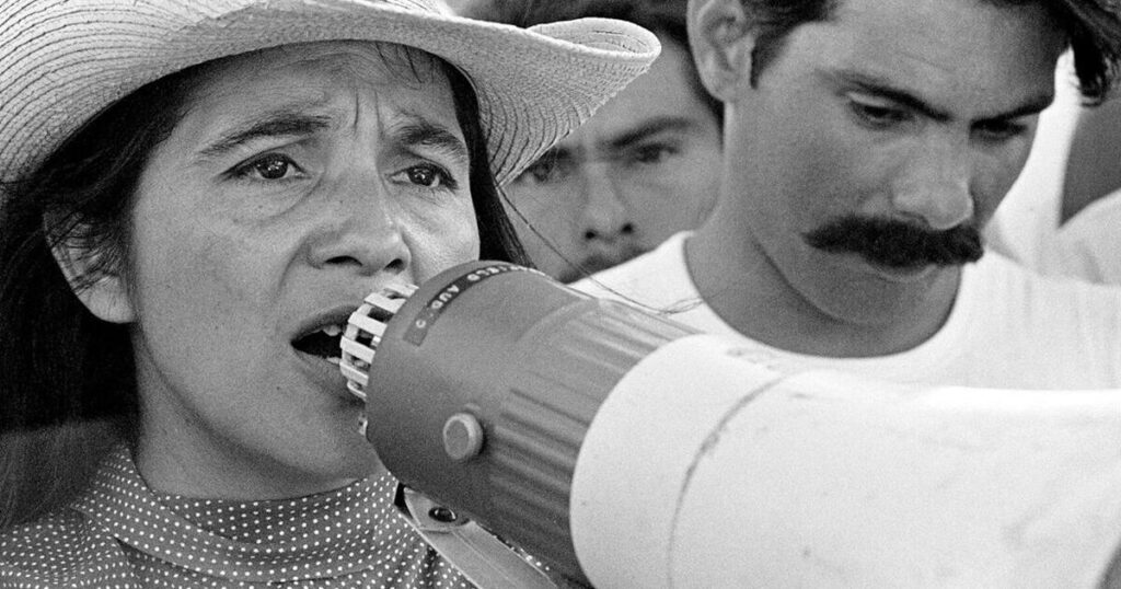 The grief behind the cascade of online Dolores Huerta photos