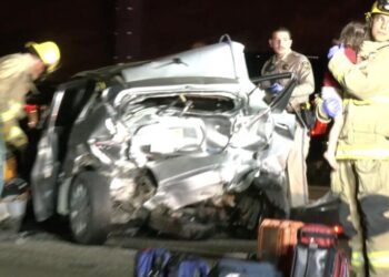 ‘We urgently tried to get to the children.’ Baby killed in violent crash on I-215 in Riverside