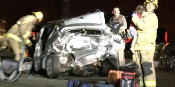 ‘We urgently tried to get to the children.’ Baby killed in violent crash on I-215 in Riverside