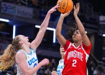 UCLA beats Ohio State, extends win streak to 24 and reaches Big Ten tournament title game