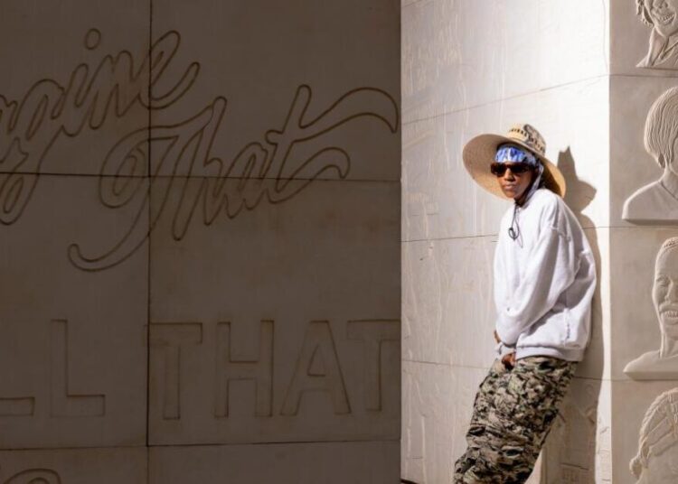 Lauren Halsey’s monumental sculpture park opens in South-Central L.A., part of a ‘Black renaissance’ in art