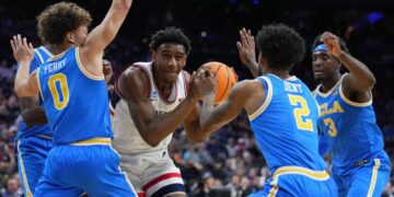 UCLA’s Sweet 16 ambitions thwarted in season-ending loss to Connecticut