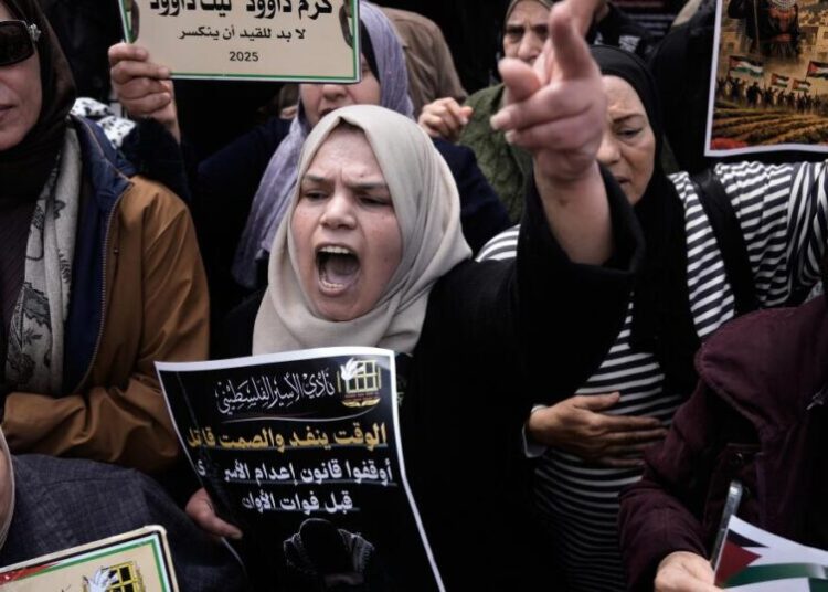 Protests in West Bank as Israel approves death penalty for Palestinians convicted of murder