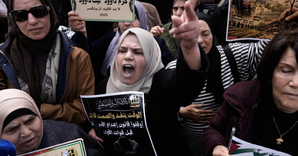 Protests in West Bank as Israel approves death penalty for Palestinians convicted of murder