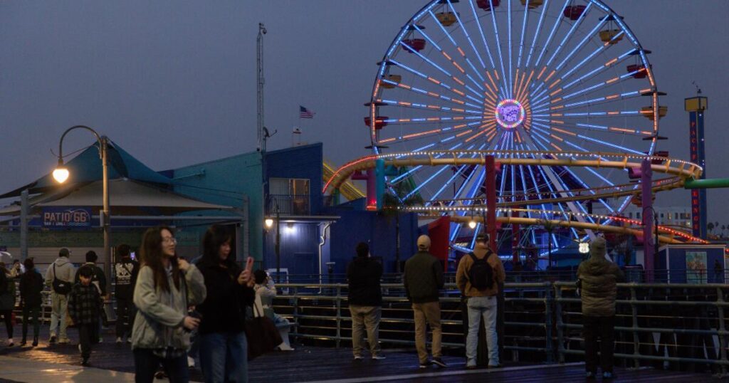 Shooting at Santa Monica Pier leaves two people wounded