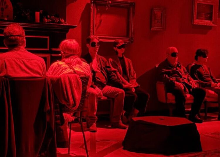 This L.A. play wants you to feel the story viscerally — by keeping you blindfolded