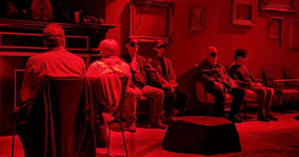 This L.A. play wants you to feel the story viscerally — by keeping you blindfolded