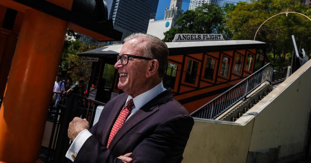 After COVID, raids and other blows, DTLA is hurting. But ‘Mr. Downtown’ believes it will rise again