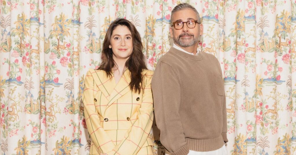 As a dad and daughter in ‘Rooster,’ Steve Carell and Charly Clive get to be a little messy