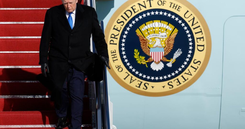 Trump casts Florida mail ballot as he pushes Congress to severely limit that voting option