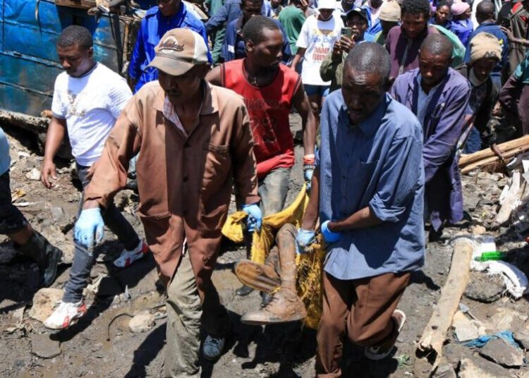 At least 25 dead in Kenya after heavy rain brings flash flooding to Nairobi