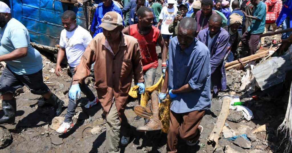 At least 25 dead in Kenya after heavy rain brings flash flooding to Nairobi