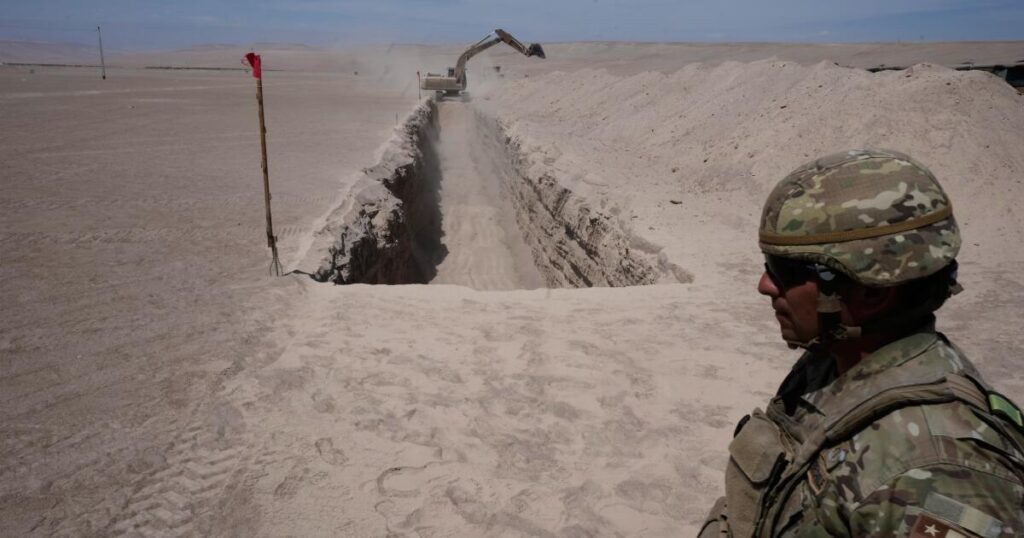 Chile’s new far-right president launches work on border barrier