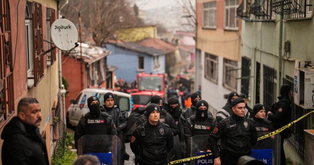 2 buildings collapse in Istanbul after gas explosion; search operations underway