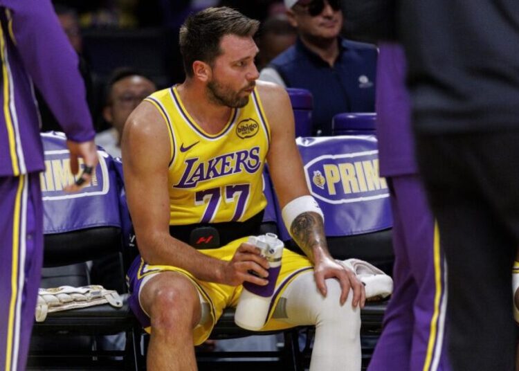 Luka Doncic fined $50,000 by NBA for ‘inappropriate’ gesture toward official