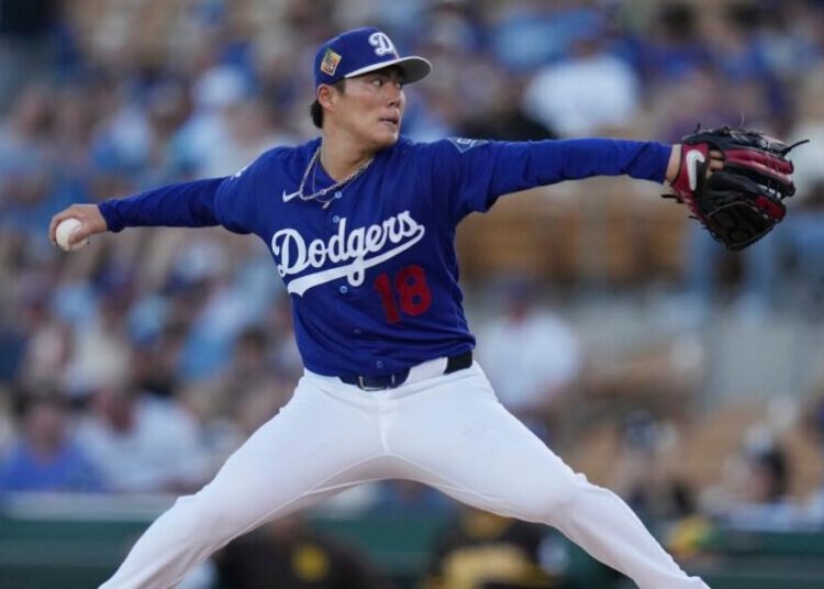 Yoshinobu Yamamoto smooth in his final spring start before Dodgers opening day