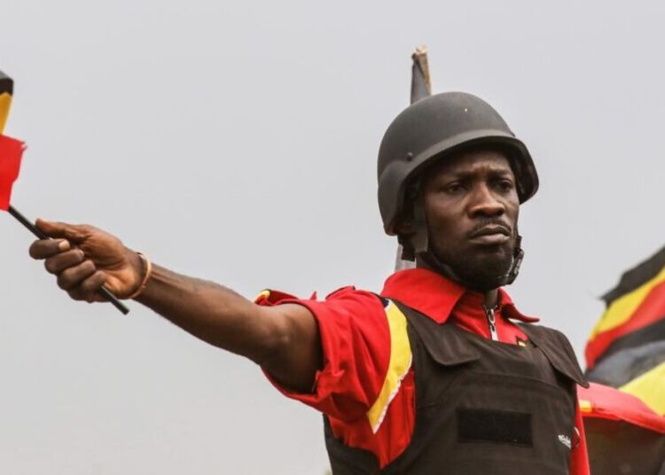 Opposition leader Bobi Wine says he fled Uganda after disputed election