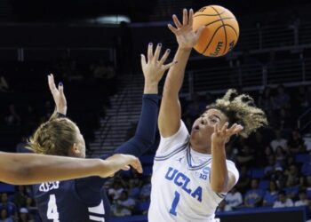 UCLA opens its NCAA tournament title bid with dominant win over California Baptist