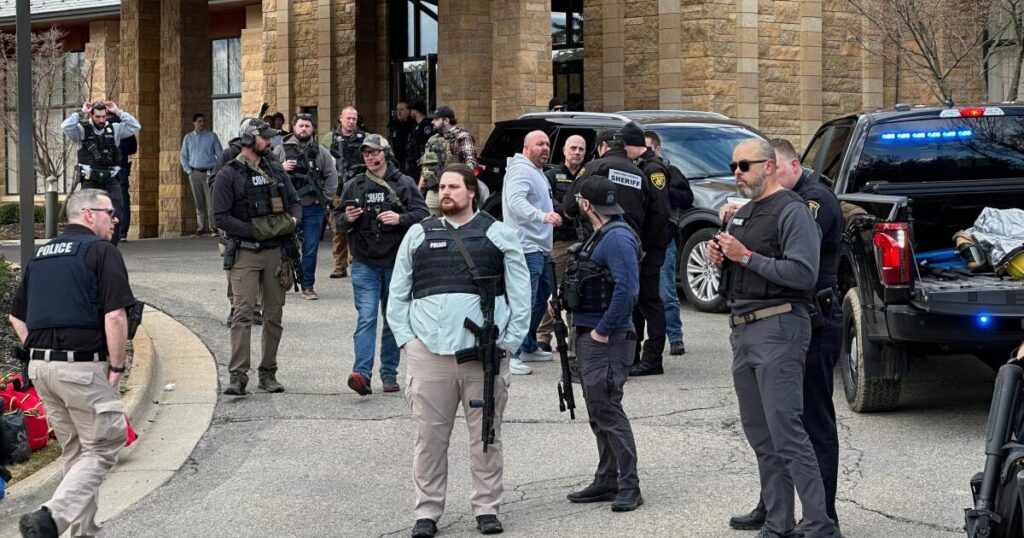 Man in Michigan synagogue attack lost family members in Israeli airstrike in Lebanon, official says