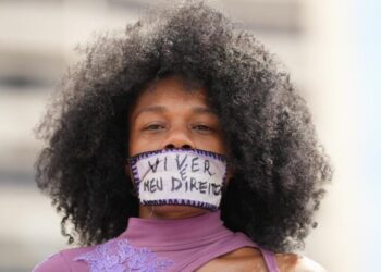 Women’s Day marches in Brazil decry gender-based violence, fueled by gang rape case