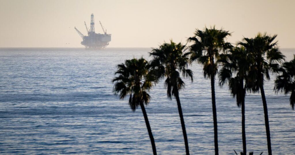Trump administration orders restart of oil drilling along California coast amid Iran war