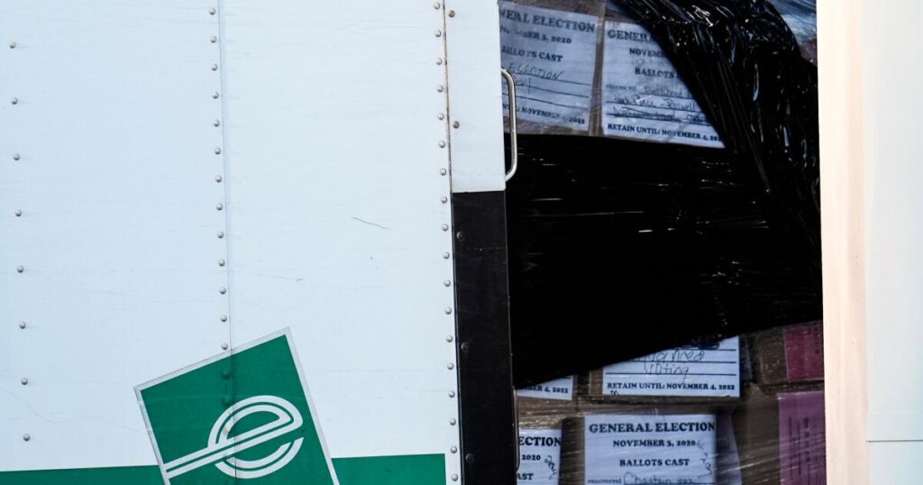 Georgia’s Fulton County and Trump administration square off in court over seized 2020 ballots