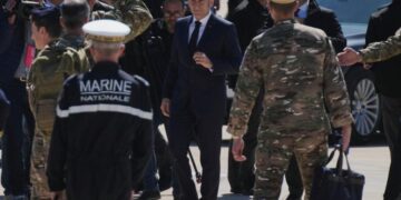Europe rallies around Cyprus during Iran war as Macron visits to show support for island