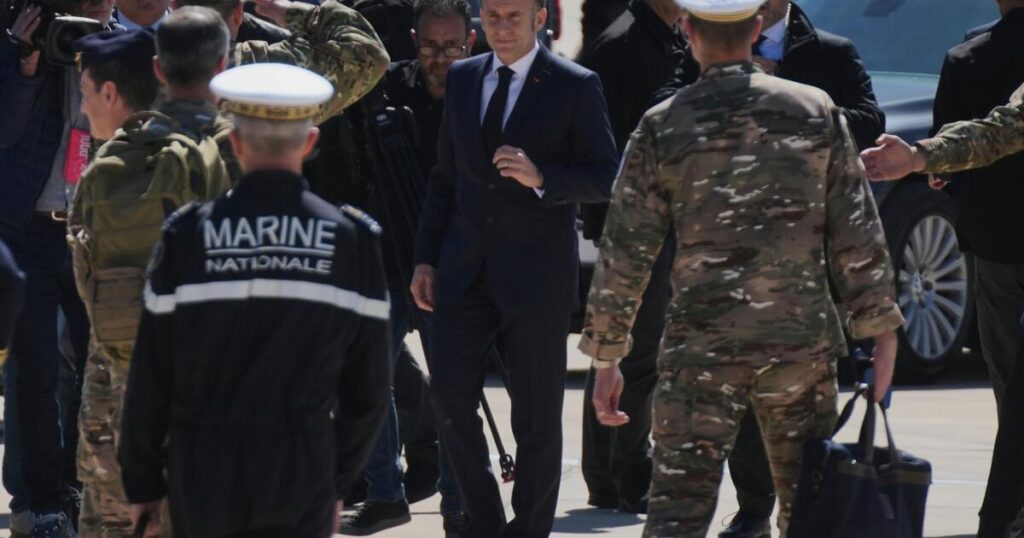 Europe rallies around Cyprus during Iran war as Macron visits to show support for island