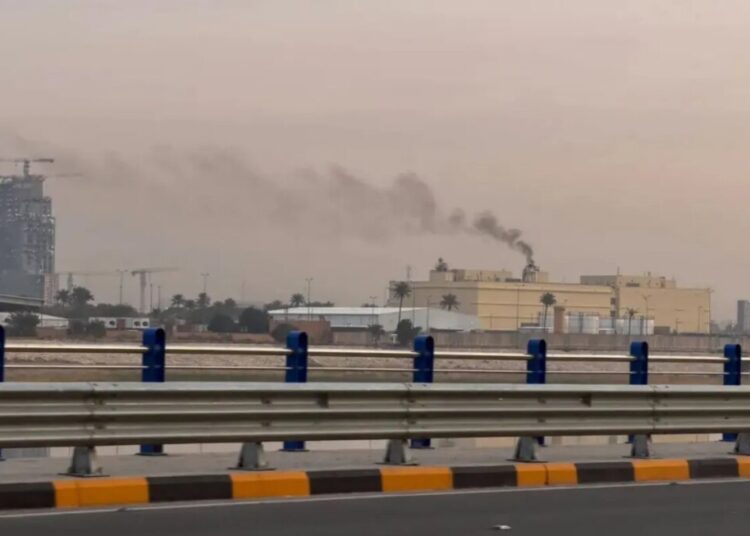 US Embassy in Baghdad hit in missile attack