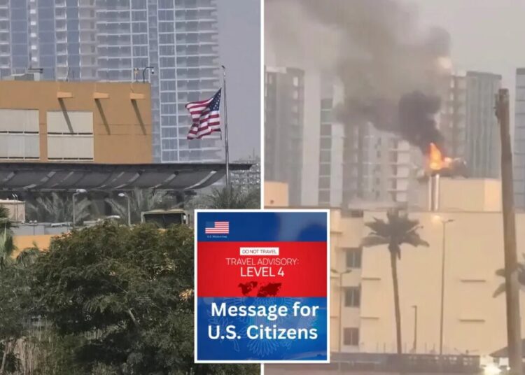 Americans in Iraq should leave ‘immediately,’ US Embassy in Baghdad urges