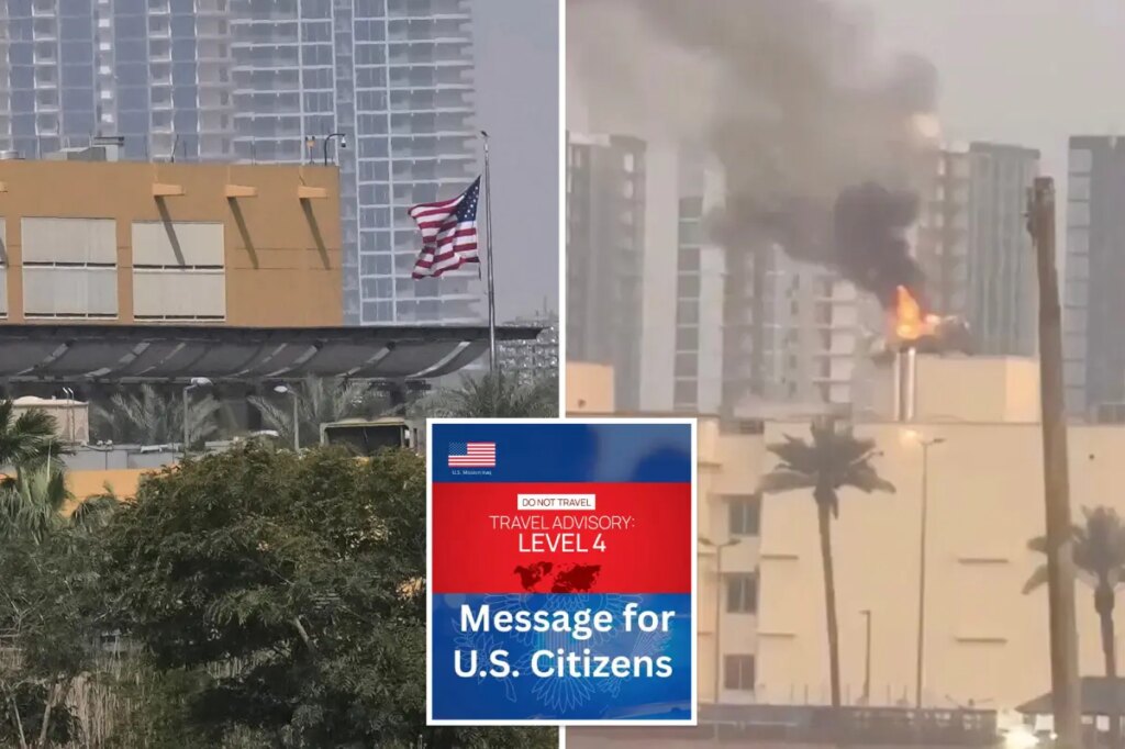 Americans in Iraq should leave ‘immediately,’ US Embassy in Baghdad urges