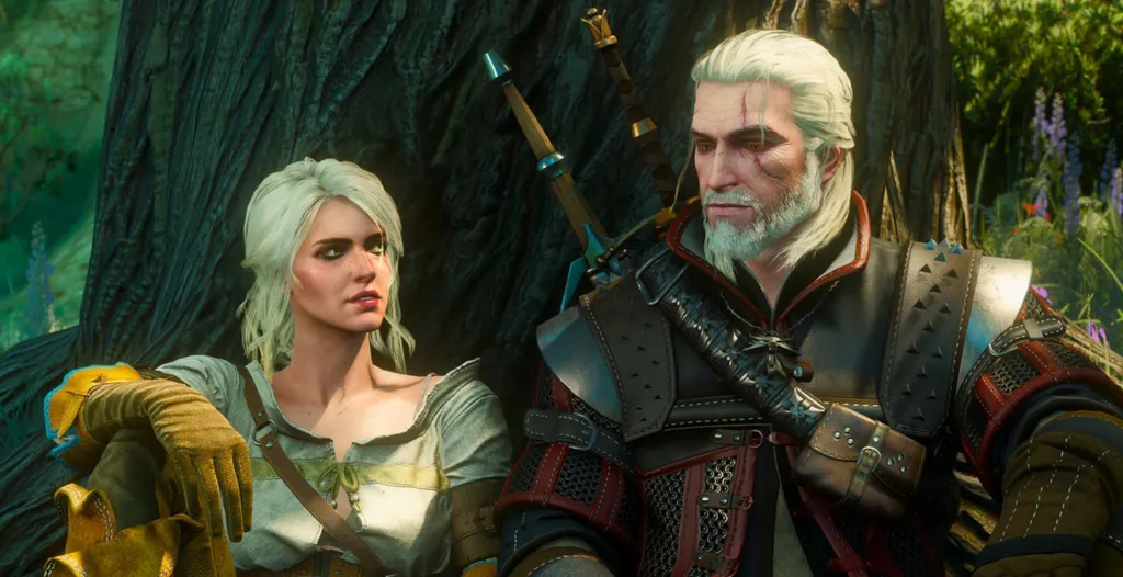 Witcher 3 Ciri and Geralt