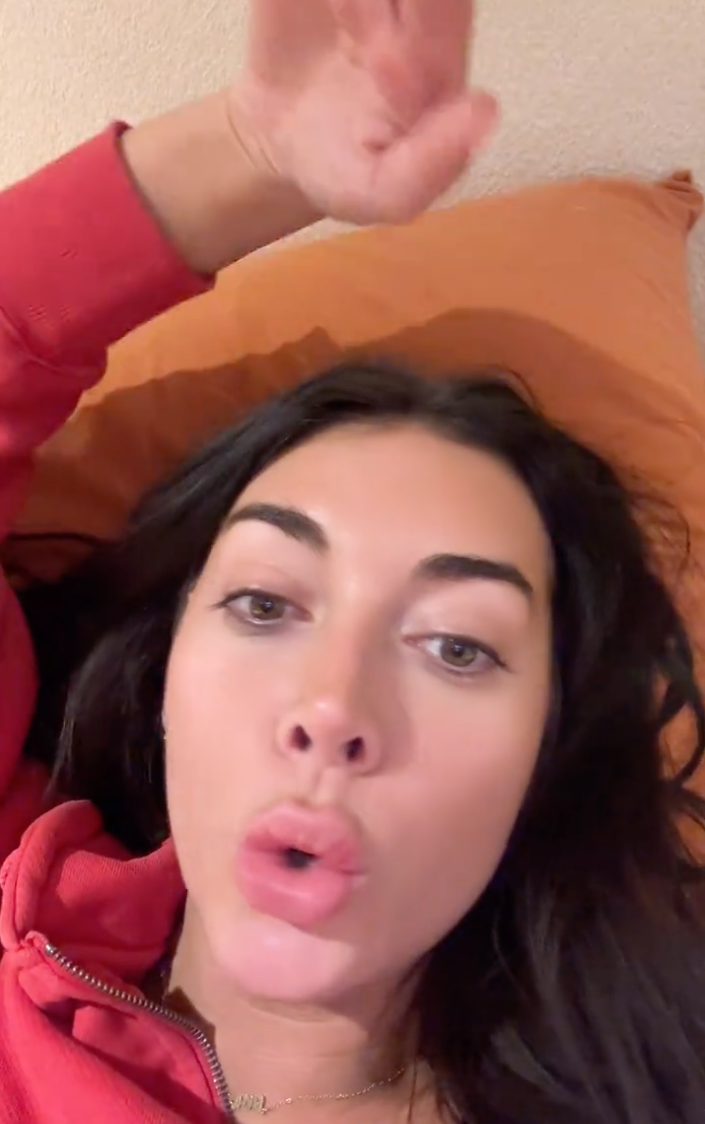 Brianna LaPaglia (pictured here in a Mar. 10, 2026 TikTok) said everyone she knows is on Ozempic. 