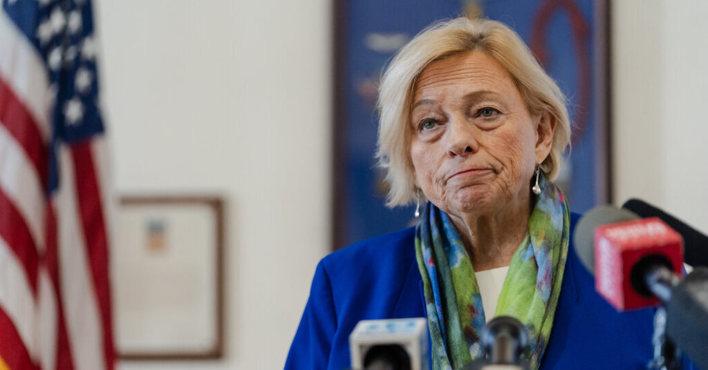 Janet Mills, Governor of Maine, Suspends Senate Campaign