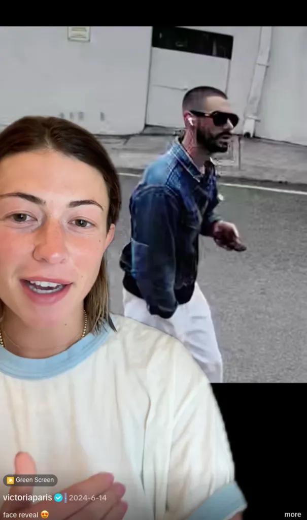 Victoria Paris reporting on a suspected burglar caught on security camera.