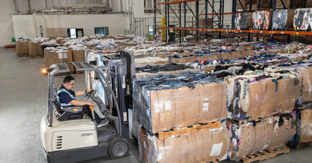 You Paid to Have Old Clothes Recycled. Here’s What That Really Means.